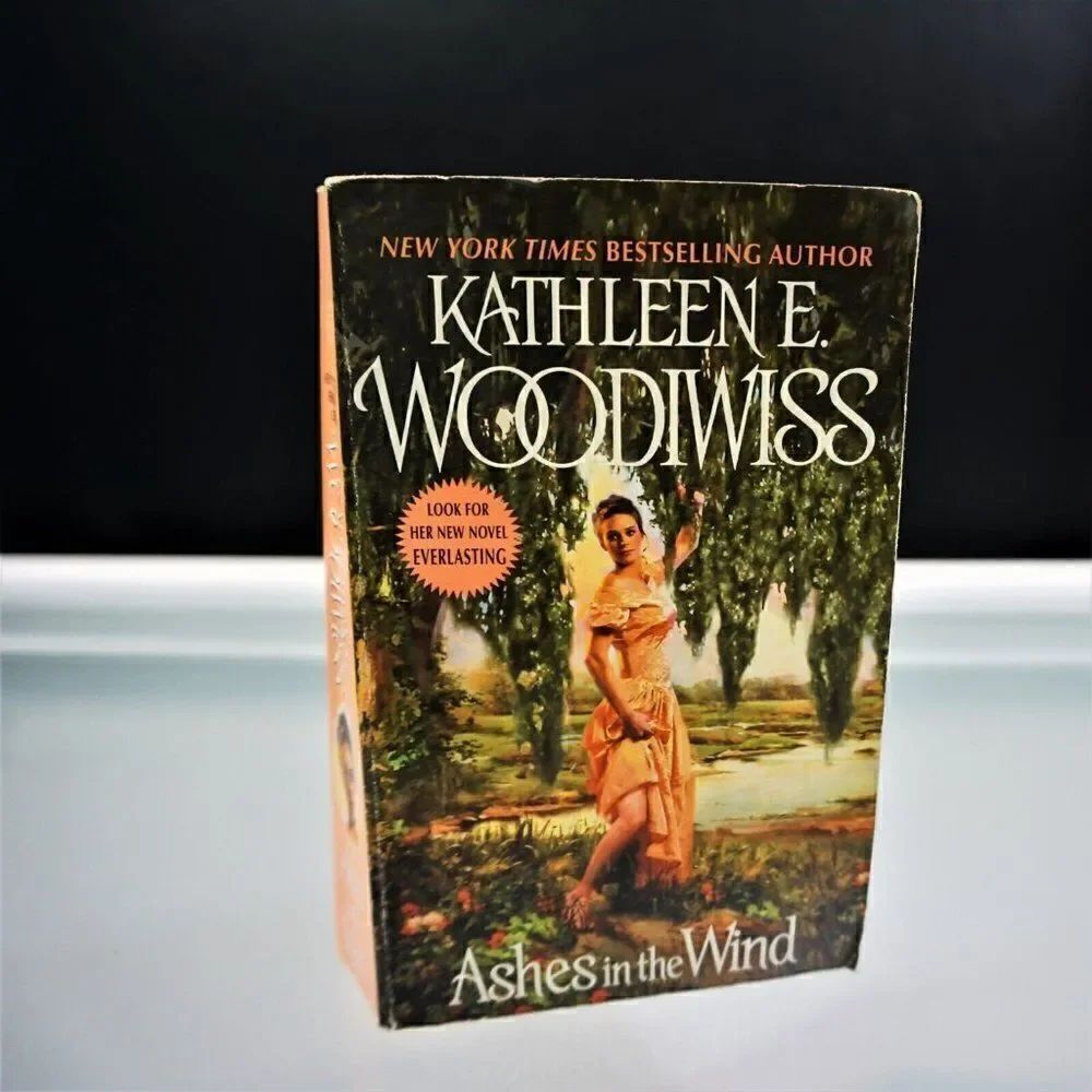 Ashes in the Wind by Kathleen Woodiwiss 1981 Avon Books Paperback